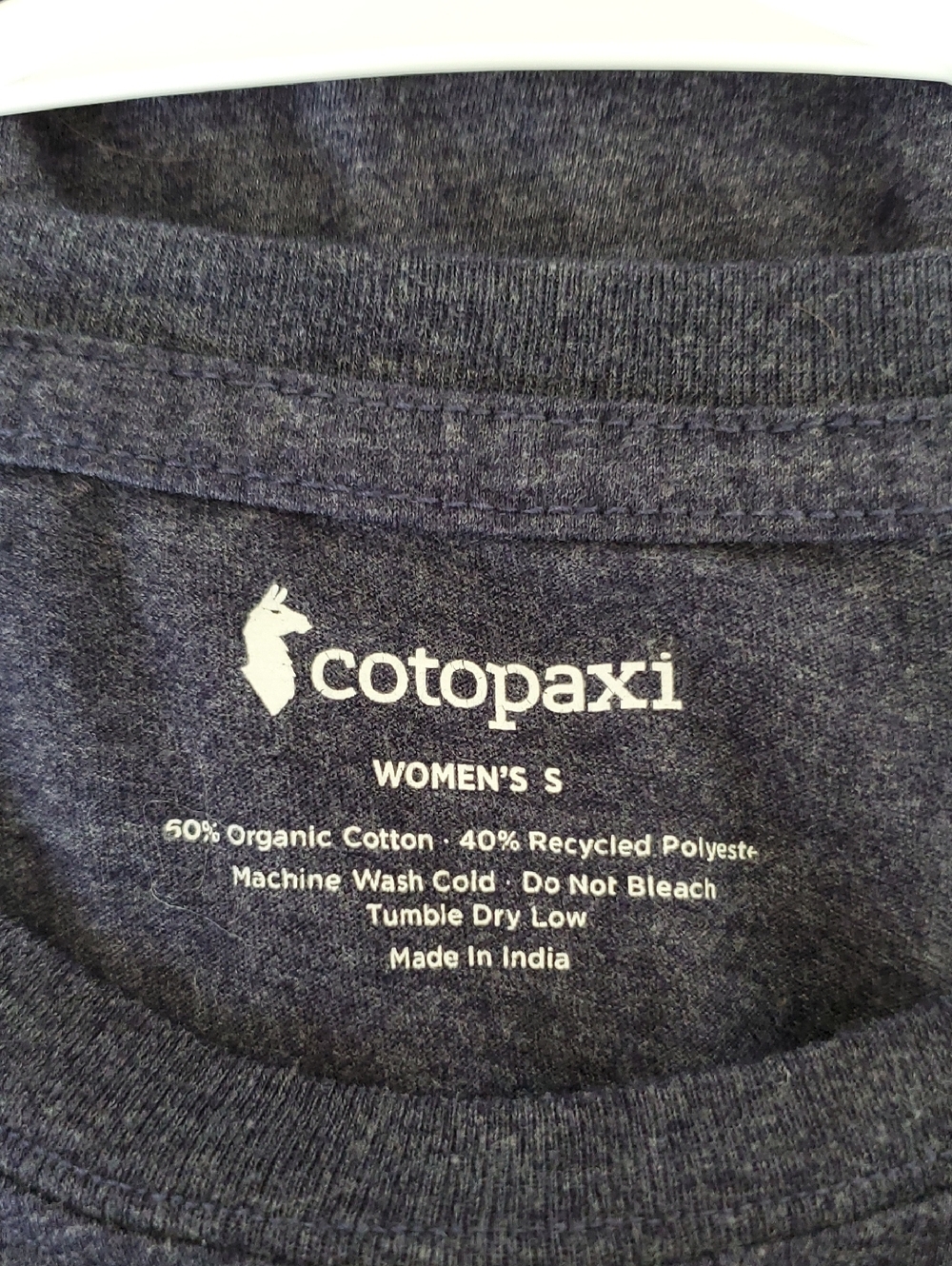 Cotopaxi Women's Electric Llama T-Shirt in Maritime Blue Size Small - Picture 4 of 5